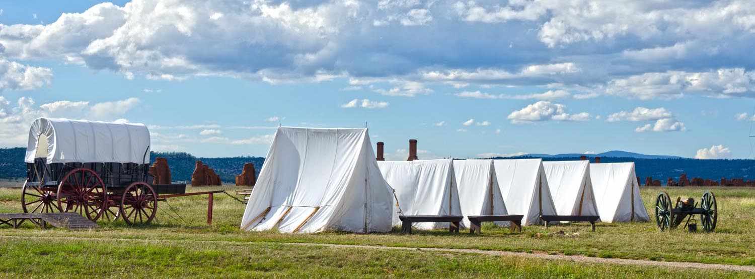 21st Century Covered Wagon Retraces Part of the Santa Fe Trail